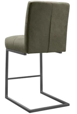 Barkruk Oro Microleder groen