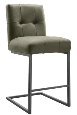 Barkruk Oro Microleder groen