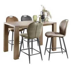 Bartafel Valvola 140x80 acaciahout smoked brown