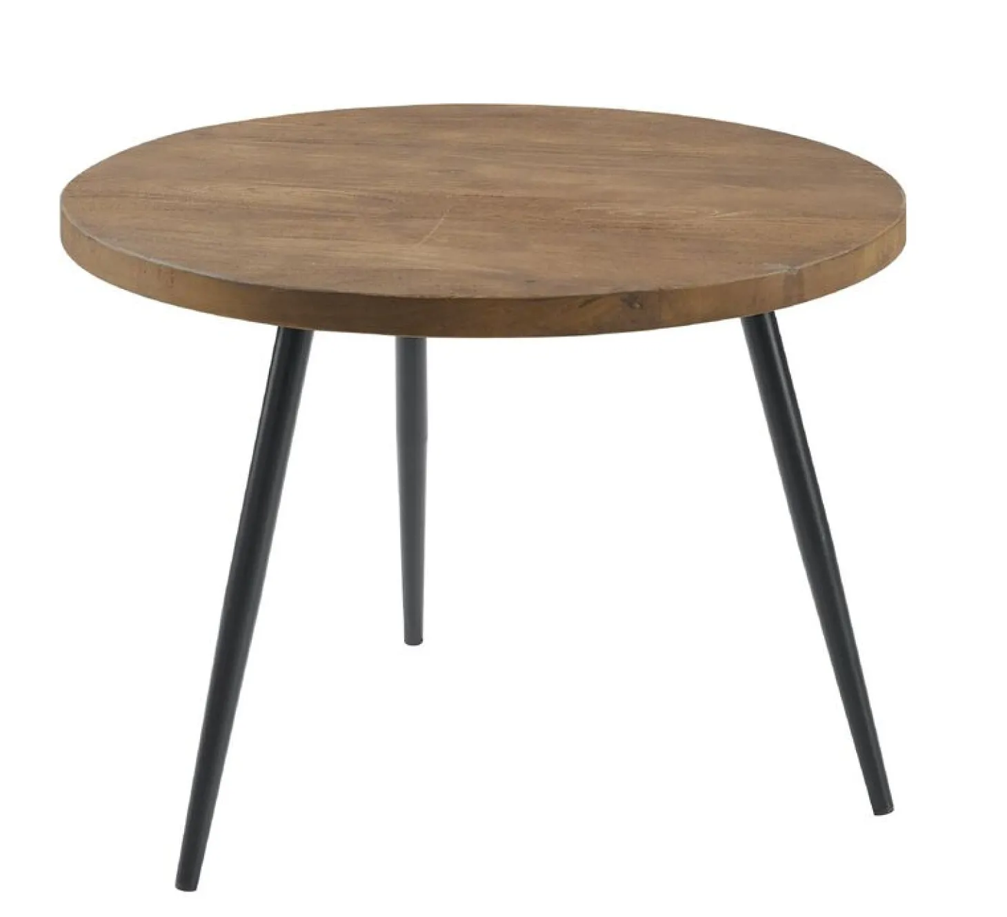 Bijzettafel Fidanza Rond 60 mango bruin