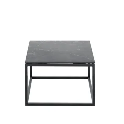 Bijzettafel Lineto (55 Cm) zwart keramiek