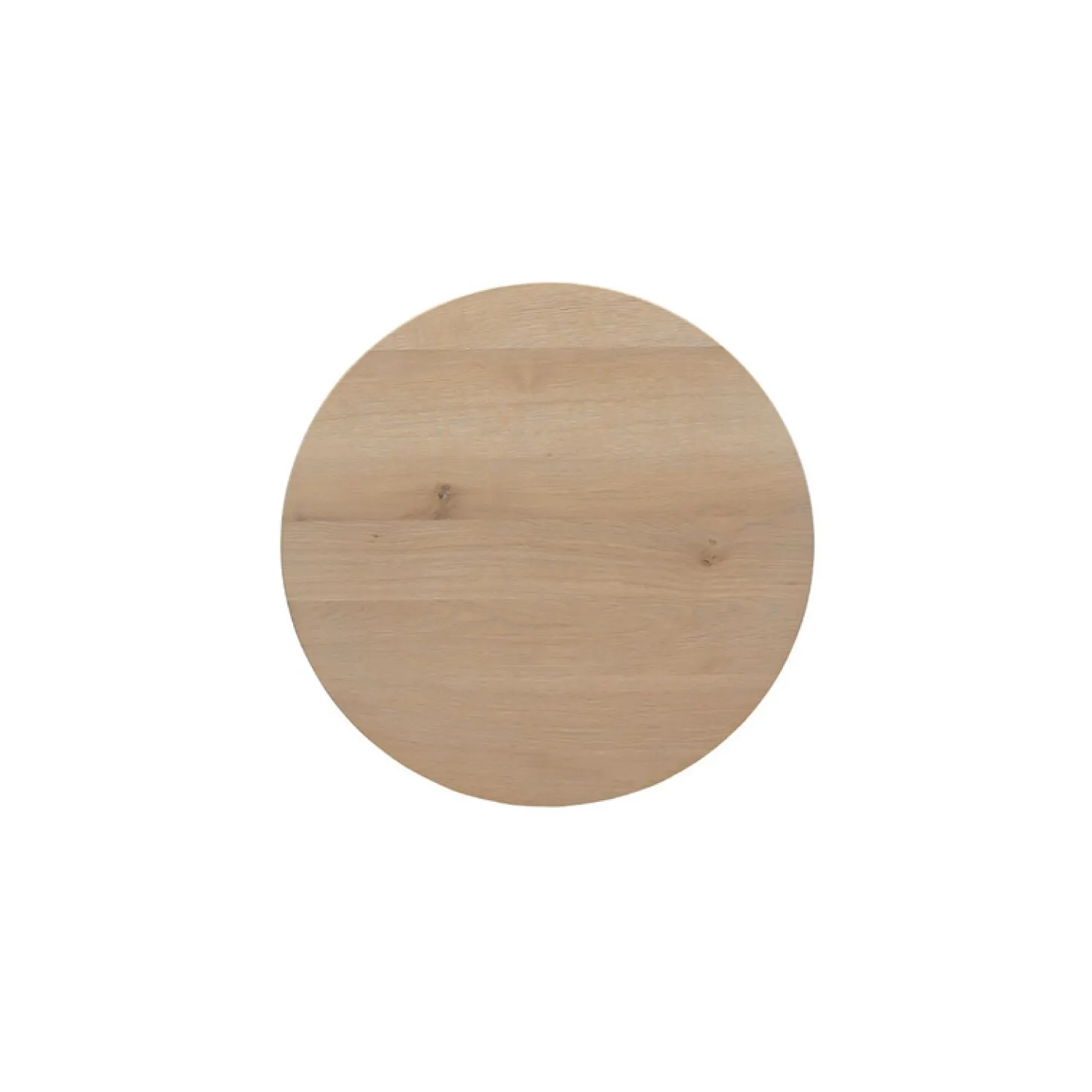 Bijzettafel Tavolo Rond 60 eiken naturel grijs 3-poot