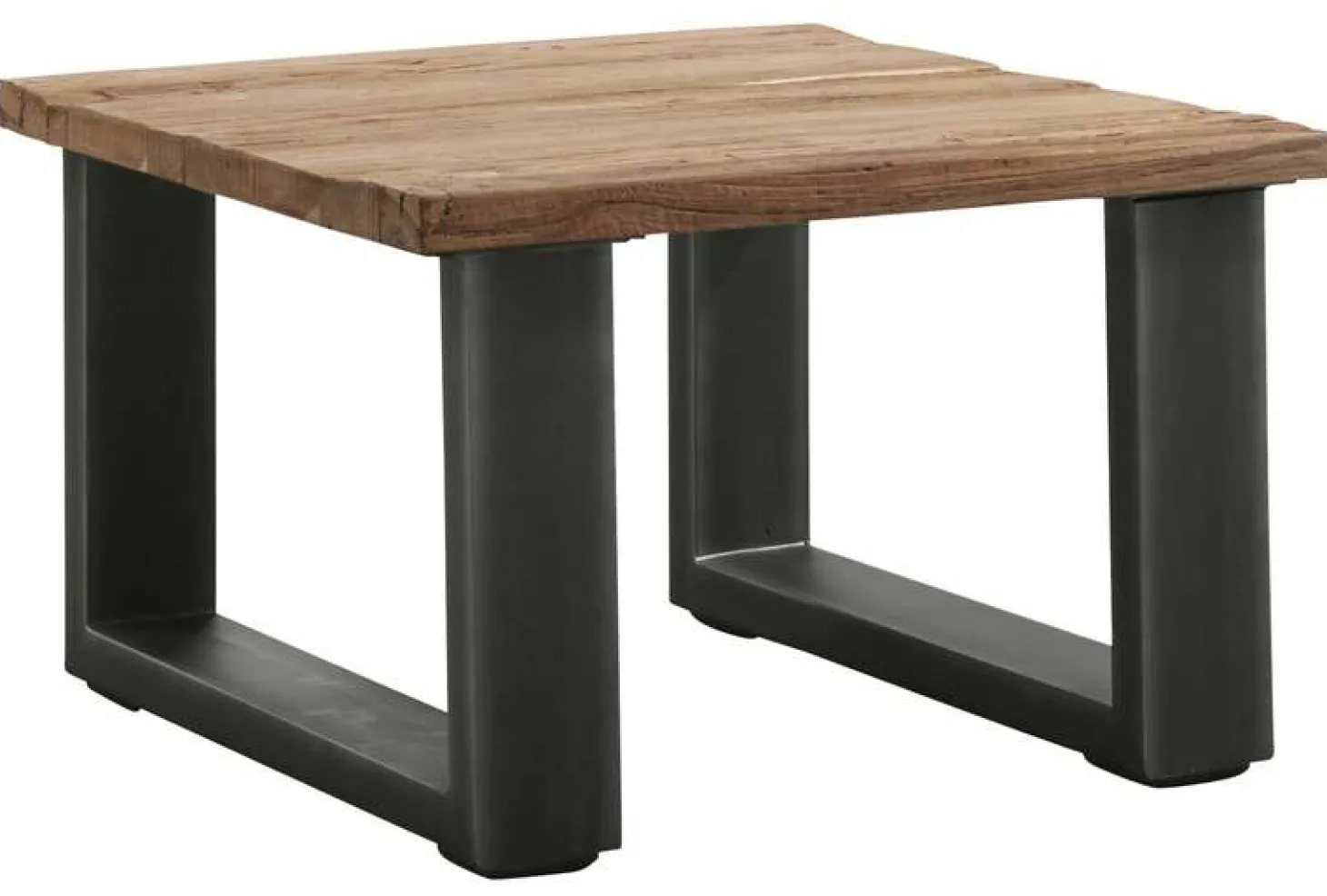 Bijzettafel 65x65 Romaro teakhout mix rough