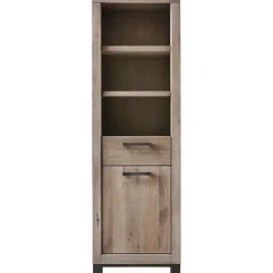 Boekenkast HEVANO (57 CM) eikenhout moose