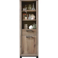 Boekenkast HEVANO (57 CM) eikenhout moose