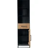 Boekenkast Vinito (49 CM) eiken fineer zwart naturel