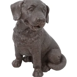 Decoratiebeeld Mingardo Hond roestbruin