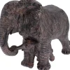 Decoratiebeeld Mussolente Olifant met baby