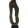 Decoratiebeeld Positano L goud zwart