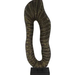 Decoratiebeeld Positano L goud zwart