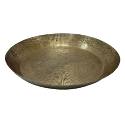Decoratieschaal Lomnato Goud 46 cm rond