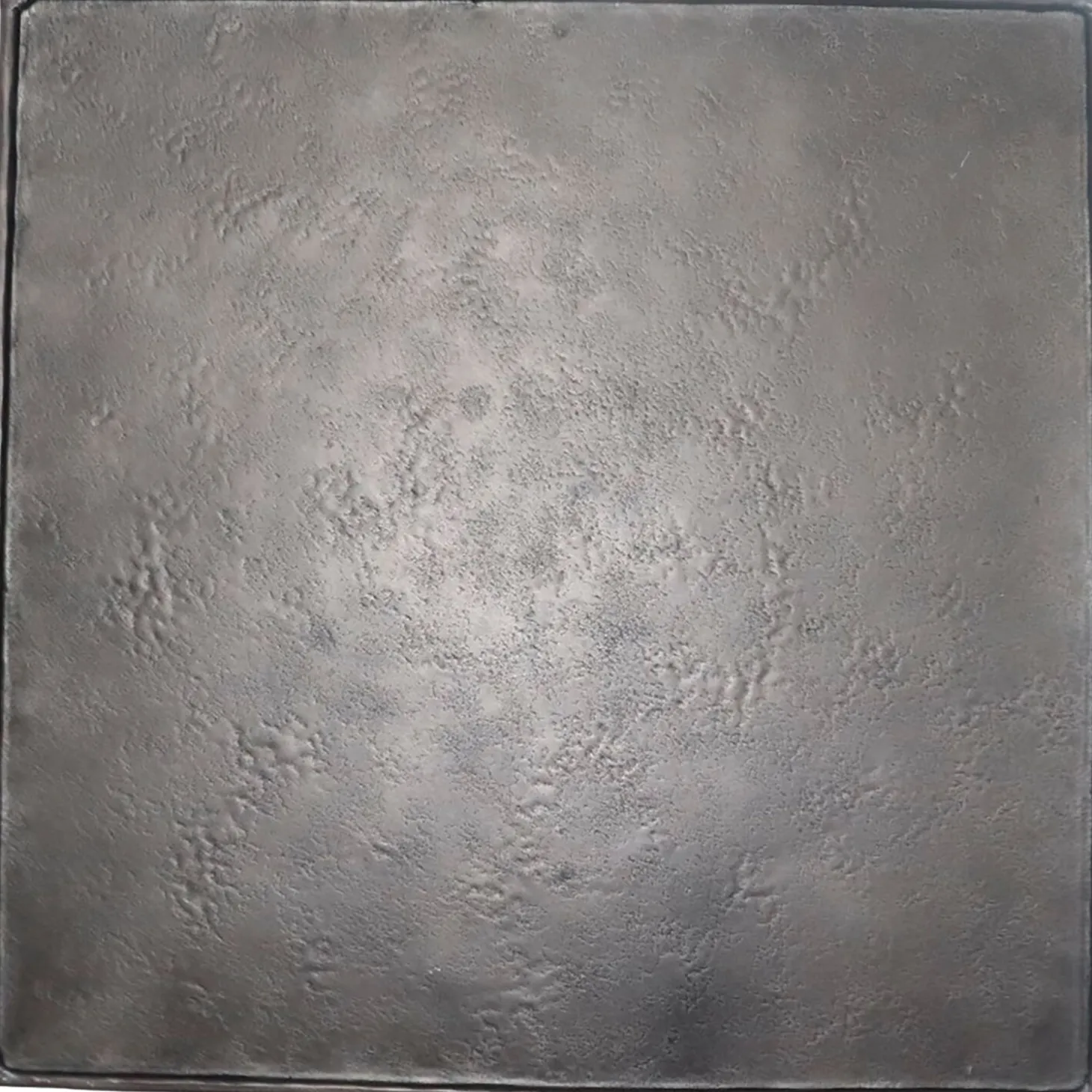 Decoratieschaal Trebbia 40 cm vierkant zwart