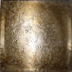 Decoratieschaal Trebbia 40 cm vierkant brons