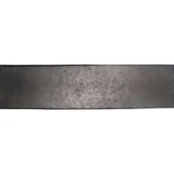 Decoratieschaal Trebbia 15x60 cm rechthoekig zwart