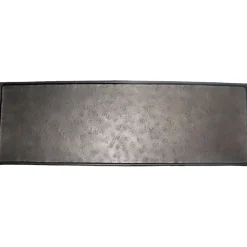 Decoratieschaal Trebbia 20x80 cm rechthoekig zwart