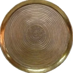 Decoratieschaal Trodena Brons 48x48 rond