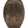 Decoratievaas Mingardo L brons ovaal