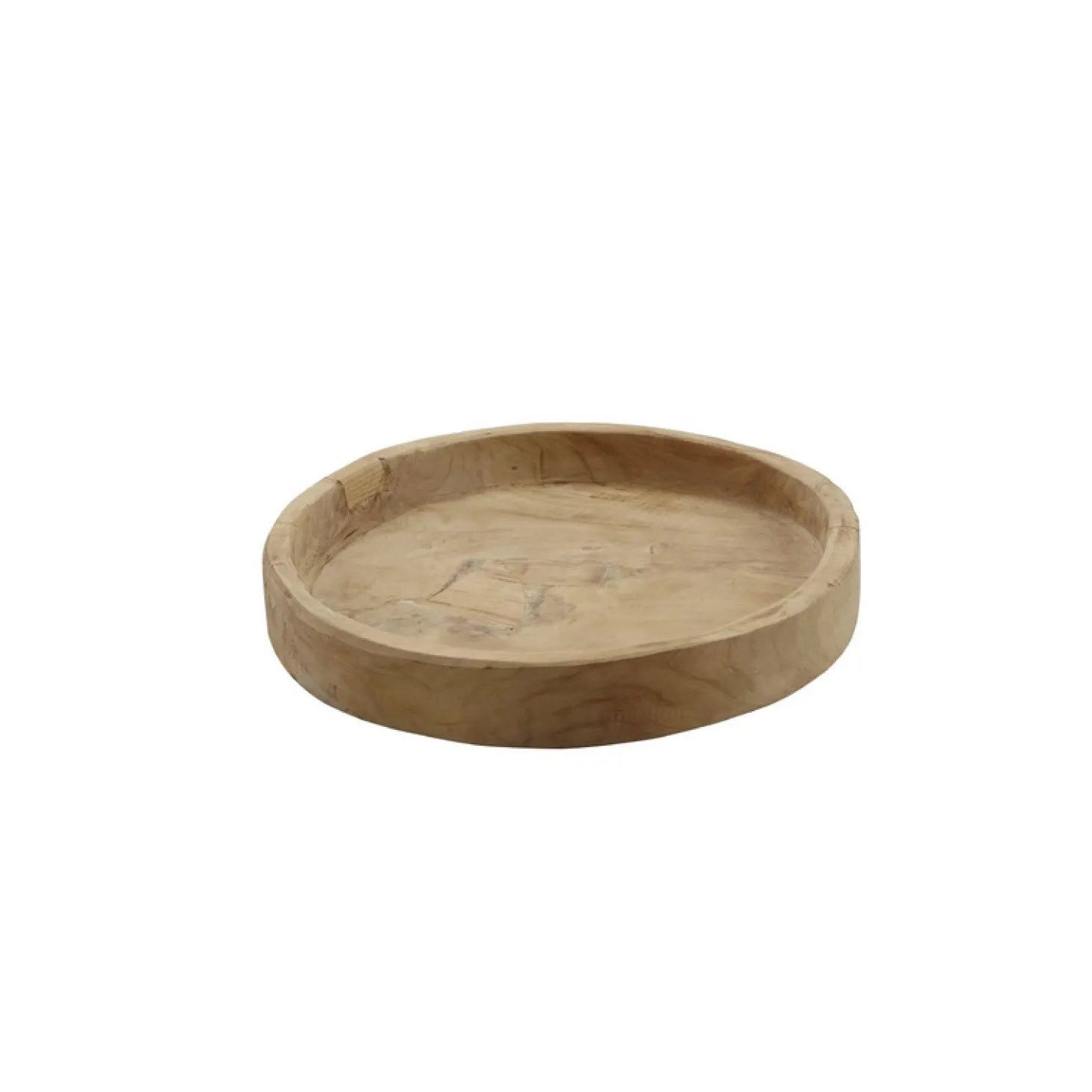Dienblad Scaffale Rond 30 teak wortel