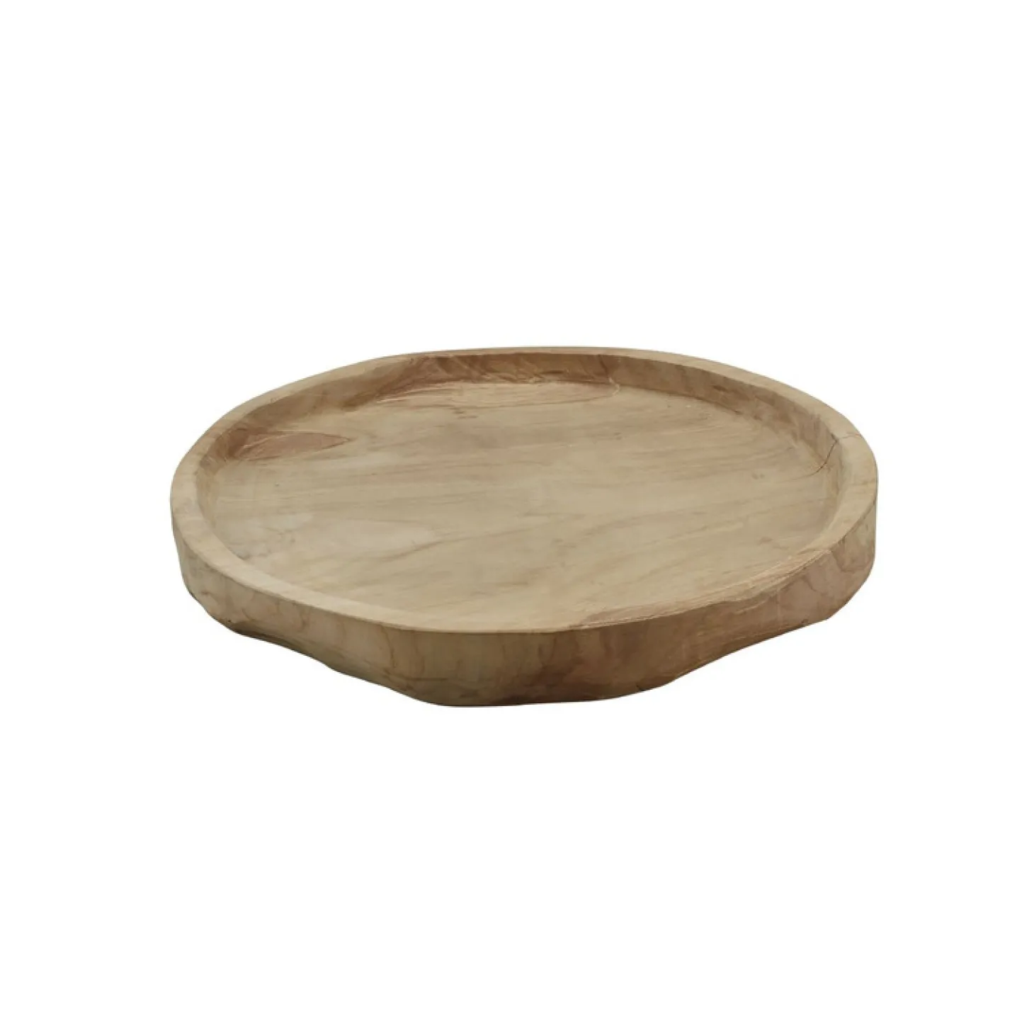 Dienblad Scaffale Rond 40 teak wortel