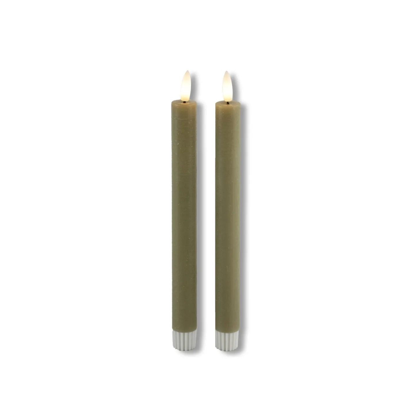 Dinerkaars Benevento LED large beige rond set van 2