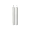Dinerkaars Benevento LED large wit rond set van 2