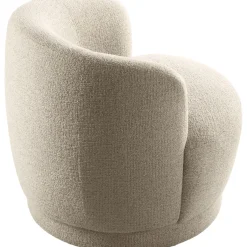 Draaifauteuil Fiumi Beige
