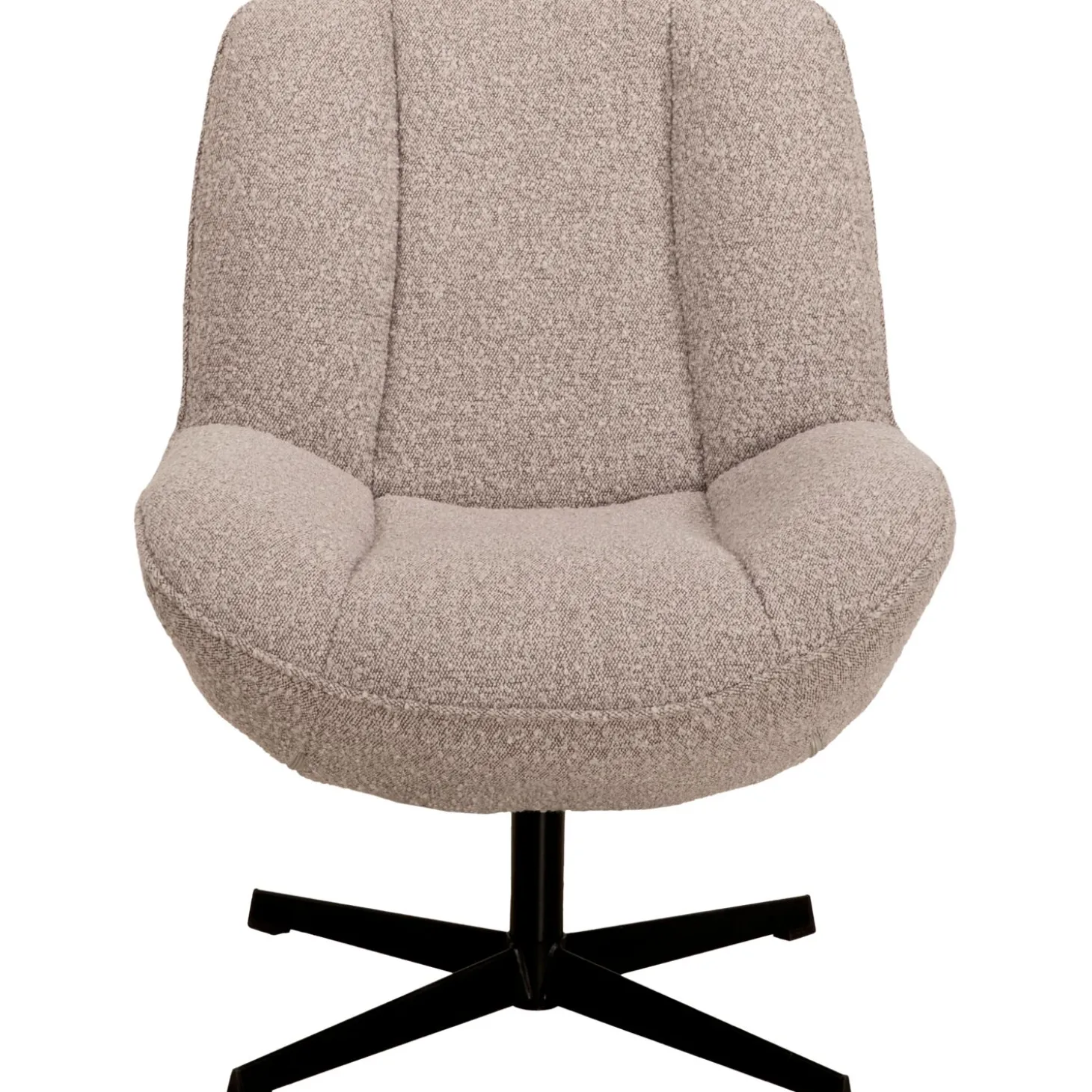 Draaifauteuil Fortenza Bouclé beige