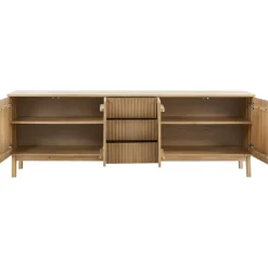 Dressoir Arrosto Eikenhout 76x225x45 cm light roast