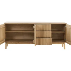 Dressoir Arrosto Eikenhout 76x180x45 cm light roast