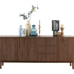 Dressoir Arrosto Eikenhout 76x180x45 cm Dark Roast