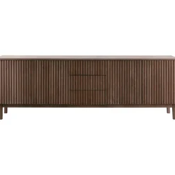 Dressoir Arrosto Eikenhout 76x225x45 cm Dark Roast