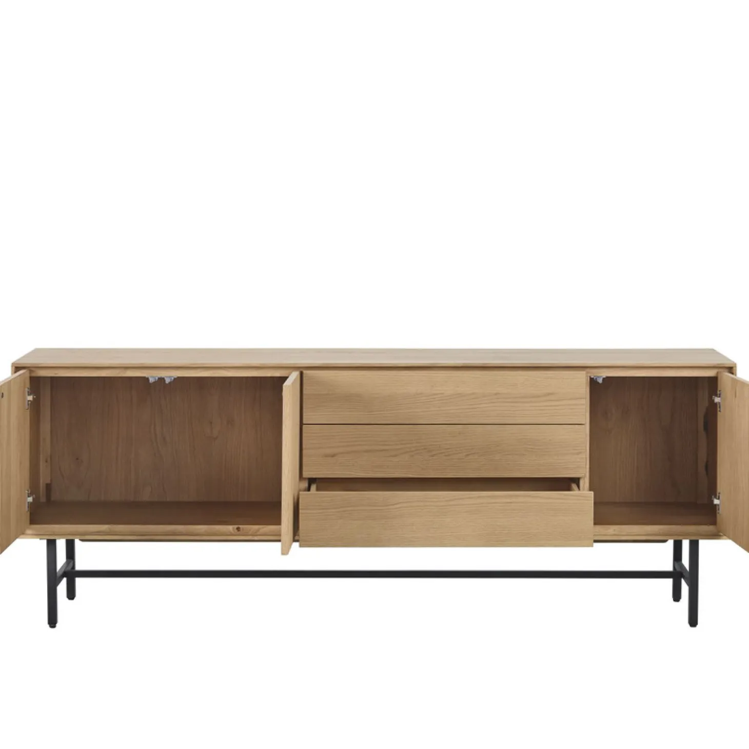 Dressoir Belvio (205 Cm) light oak fineer