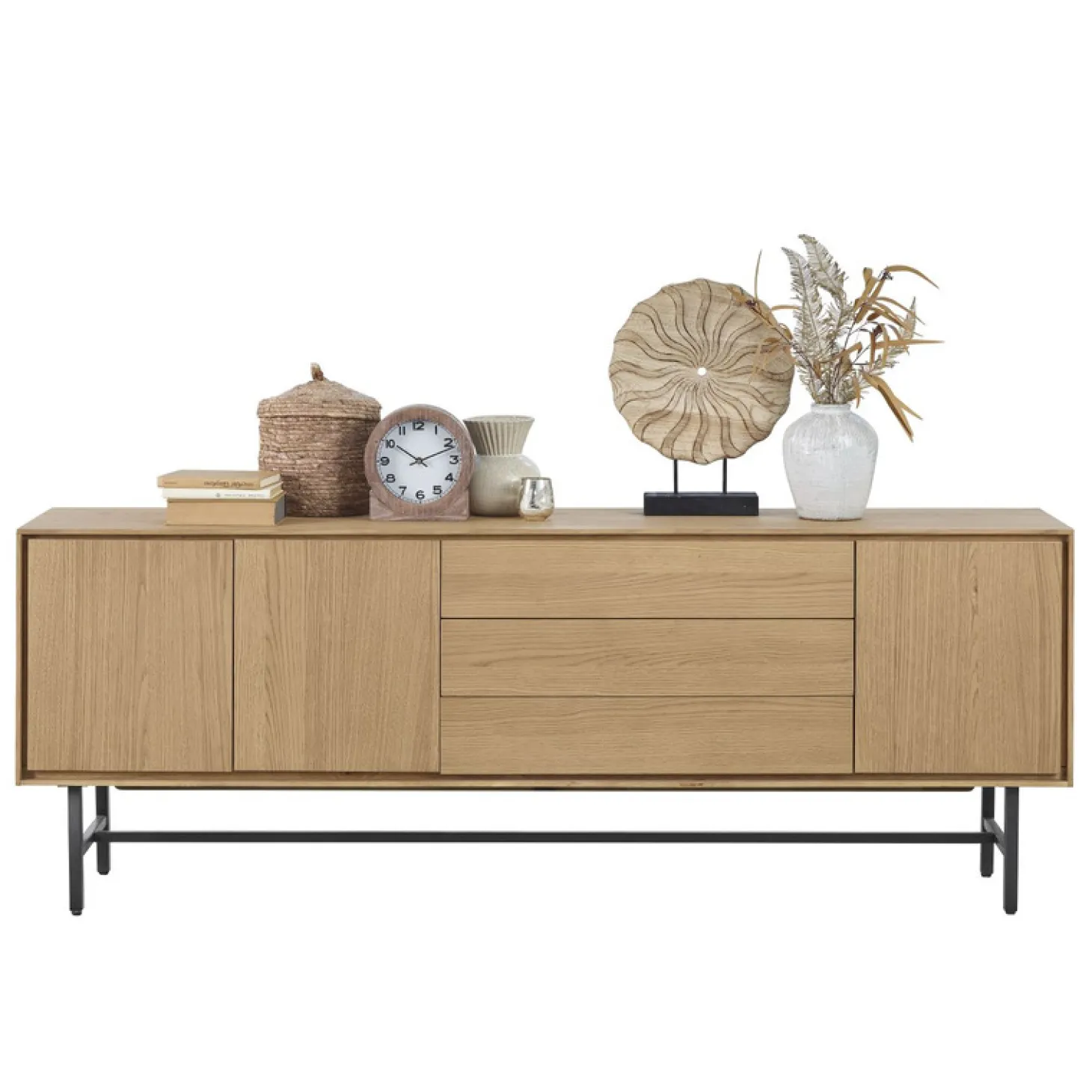 Dressoir Belvio (205 Cm) light oak fineer