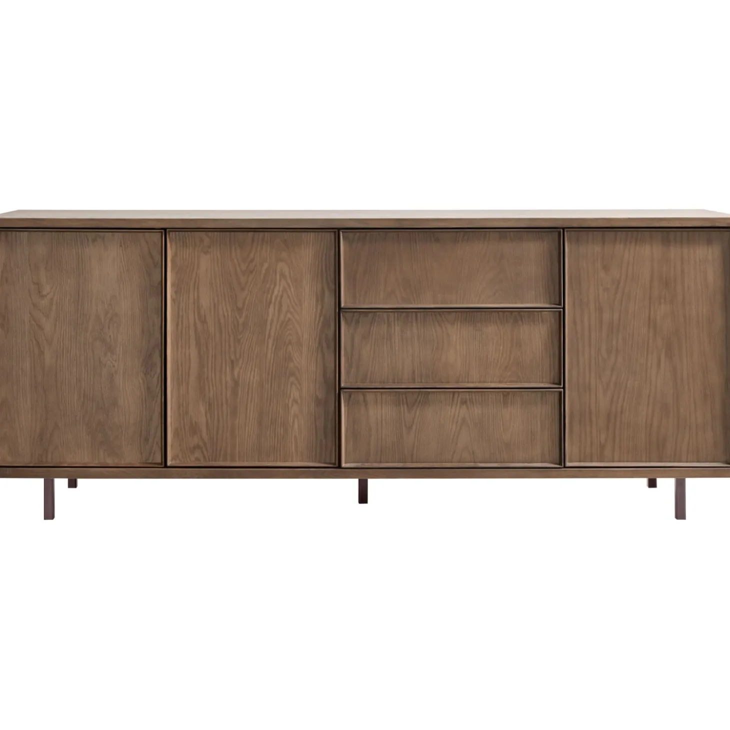 Dressoir Calvo 80x200x45 cm bruin