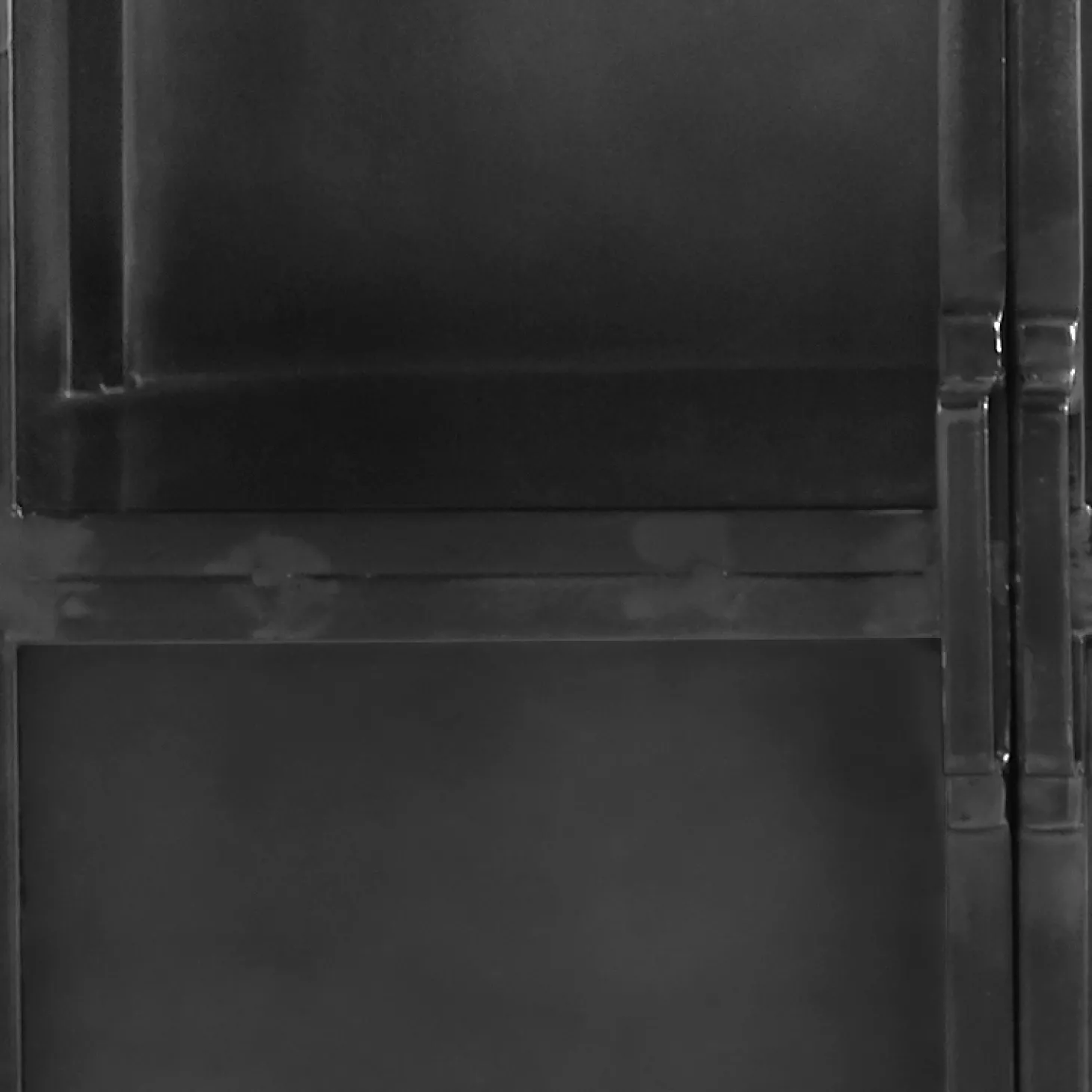 Dressoir CARPINO (180 cm) metaal glas