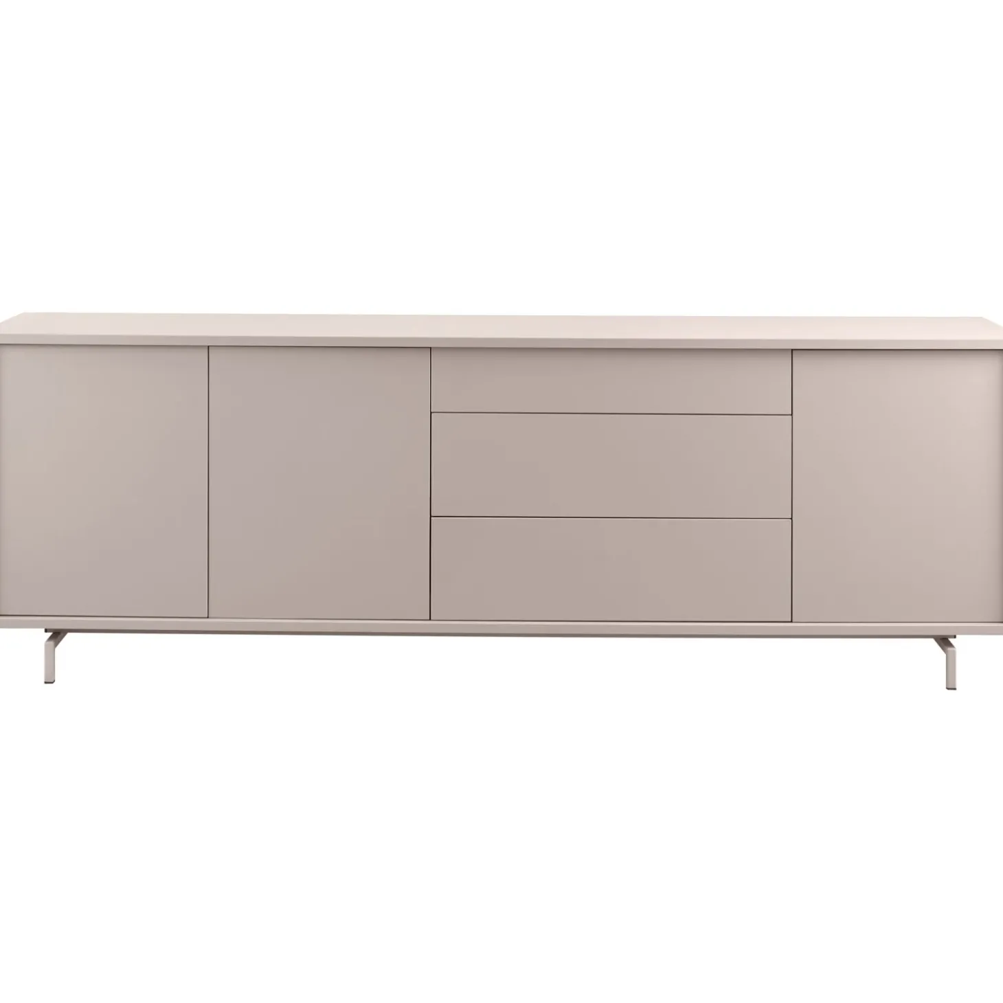 Dressoir Famosa 76x228x45 cm grijs