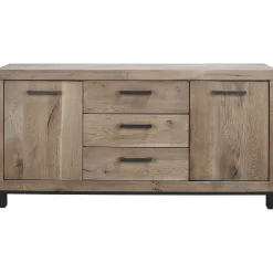Dressoir HEVANO (162 cm) eikenhout moose