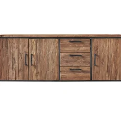 Dressoir ROMARO (195 cm) teakhout mix rough