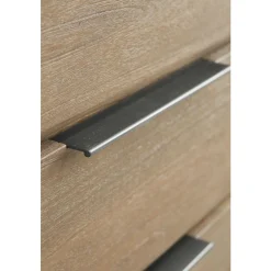 Dressoir Valvola (222 cm) acaciahout smoked brown