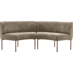 Eetkamerbank Cenare 230 cm taupe