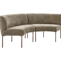 Eetkamerbank Cenare 230 cm taupe