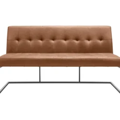Eetkamerbank Oro 170 cm microleder bruin