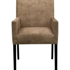 Eetkamerstoel Avanza Met armleuning velvet beige