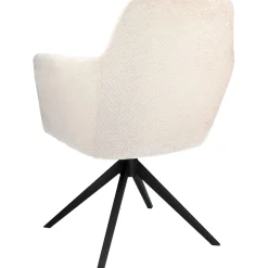Eetkamerstoel Balestro Draaibaar beige