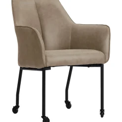 Eetkamerstoel Dura Microvezel taupe