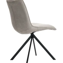 Eetkamerstoel Fare Microleder beige
