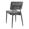 Eetkamerstoel Gento Velvet antraciet