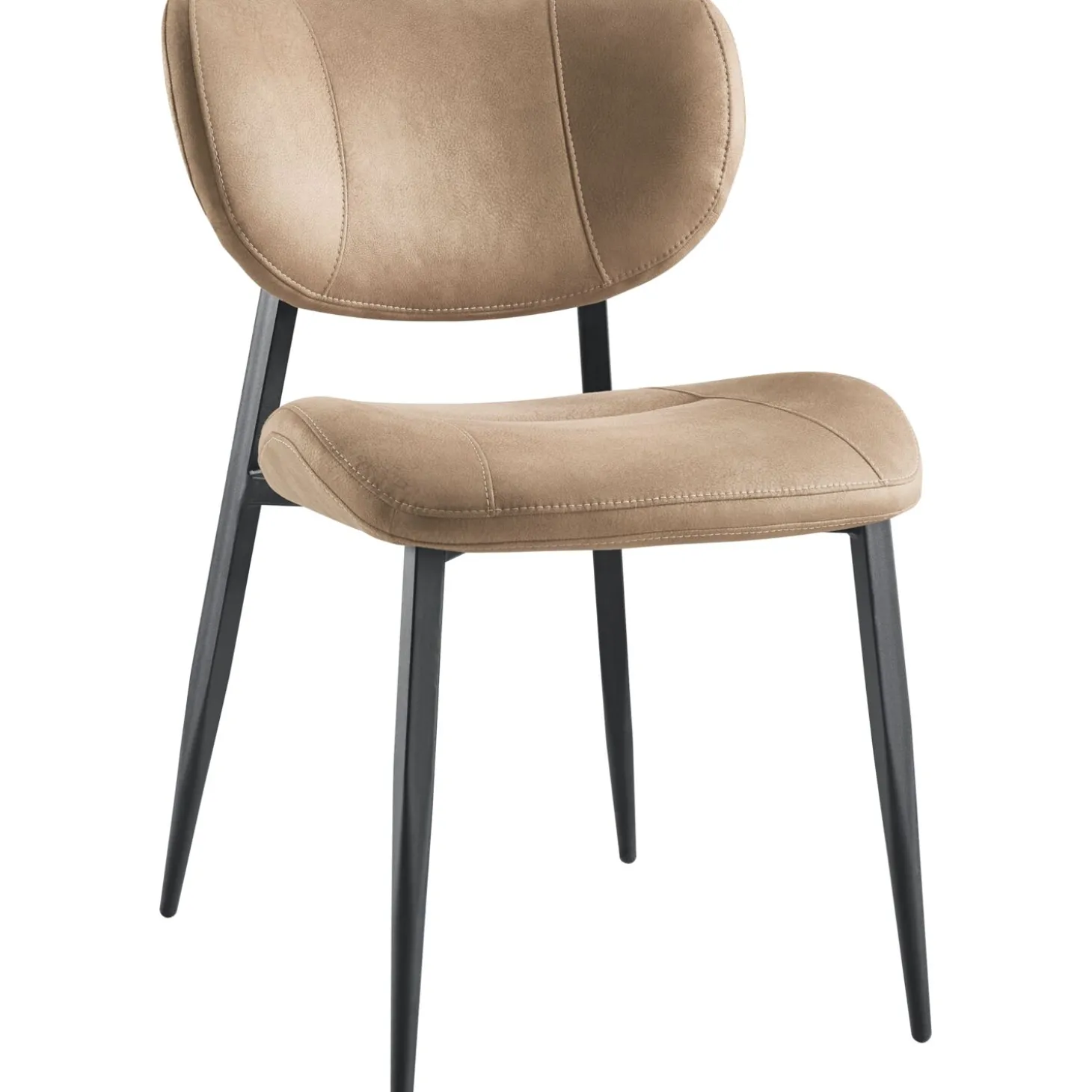 Eetkamerstoel Gomba Microvezel taupe