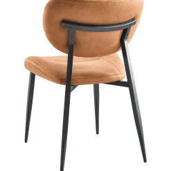 Eetkamerstoel Gomba Microvezel cognac