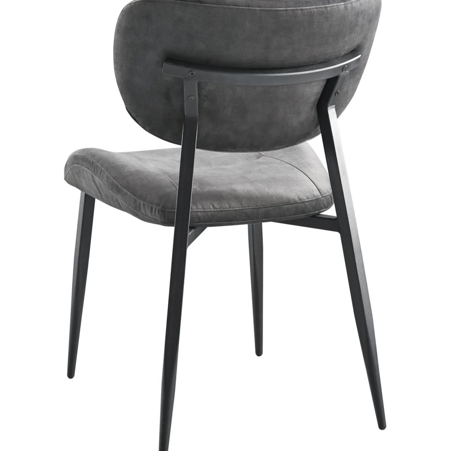 Eetkamerstoel Gomba Velvet antraciet